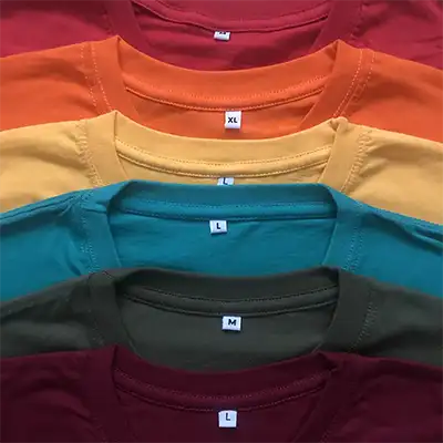 colores de remeras coloridas